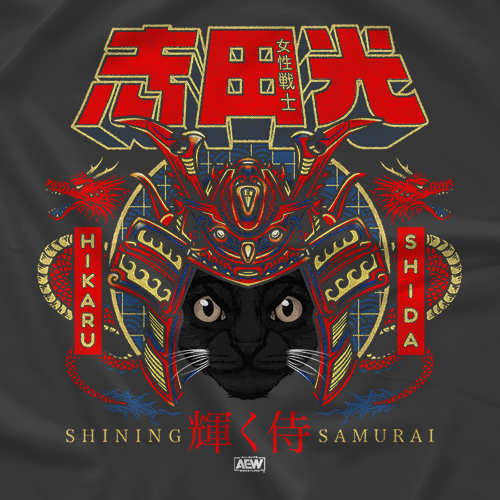 히카루 시다[Shining Samurai]커스텀 티셔츠