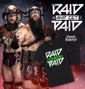 바이킹 레이더즈[Raid &amp; Get Paid]정품 티셔츠