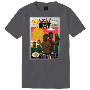 뉴 데이[Feel The Power Comic]특별판 티셔츠 (10월 18일)