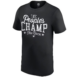 더 락[The People&#039;s Champ]WWE 정품 티셔츠