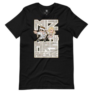 미즈/마리즈[Miz &amp; Mrs. Awesome]커스텀 티셔츠