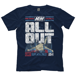 AEW[All Out 2022]커스텀 티셔츠