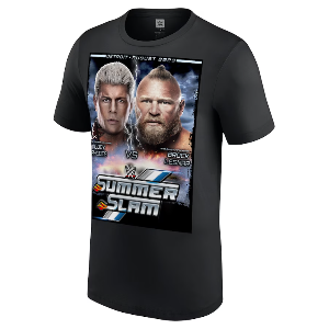 섬머슬램 2023[Cody Rhodes vs. Brock Lesnar]특별판 티셔츠 (8월 26일)