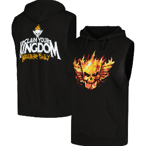 코디 로즈[Claim Your Kingdom Flames]WWE 반팔후드 티셔츠