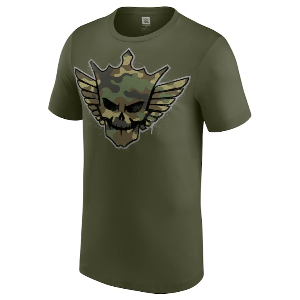 코디 로즈[Olive Camo Skull]WWE 정품 티셔츠  (12월 12일)