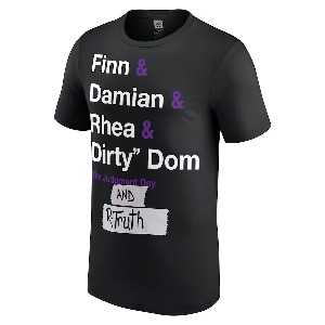 저지먼트 데이[Roster]WWE 정품 티셔츠