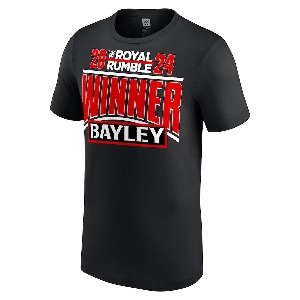 베일리[2024 Royal Rumble Winner]WWE 특별판 티셔츠 (2월 24일)