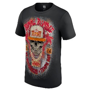로얄럼블 2024[Skull]WWE 특별판 티셔츠 (3XL 품절)
