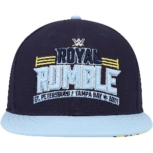 로얄럼블 2024[Navy/Powder Blue]WWE 야구 모자