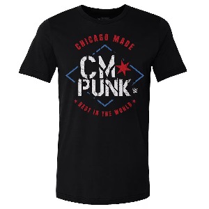 CM 펑크[Chicago Made]WWE 특별판 티셔츠